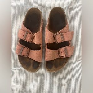 Suede Birkenstock